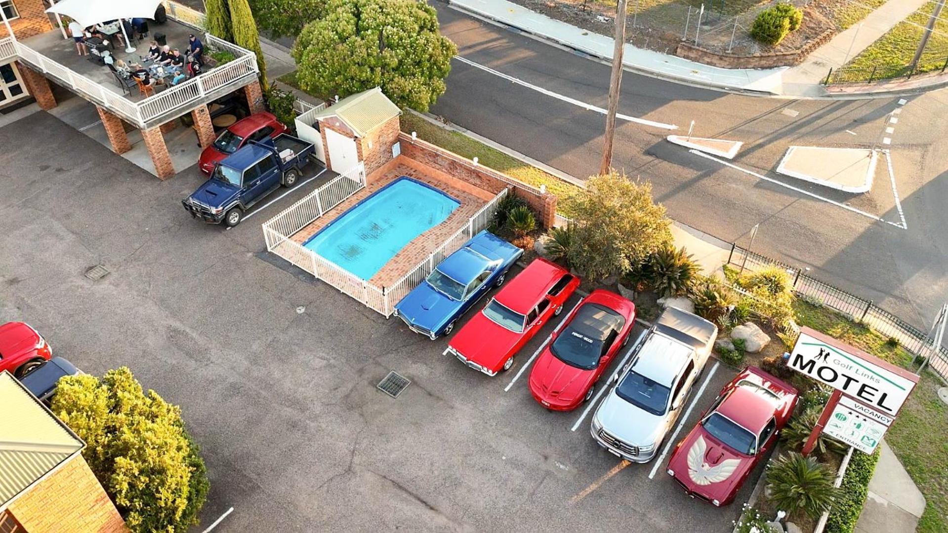 Golf Links Motel Tamworth Buitenkant foto