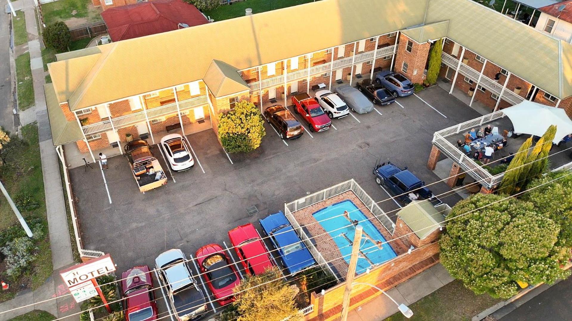 Golf Links Motel Tamworth Buitenkant foto