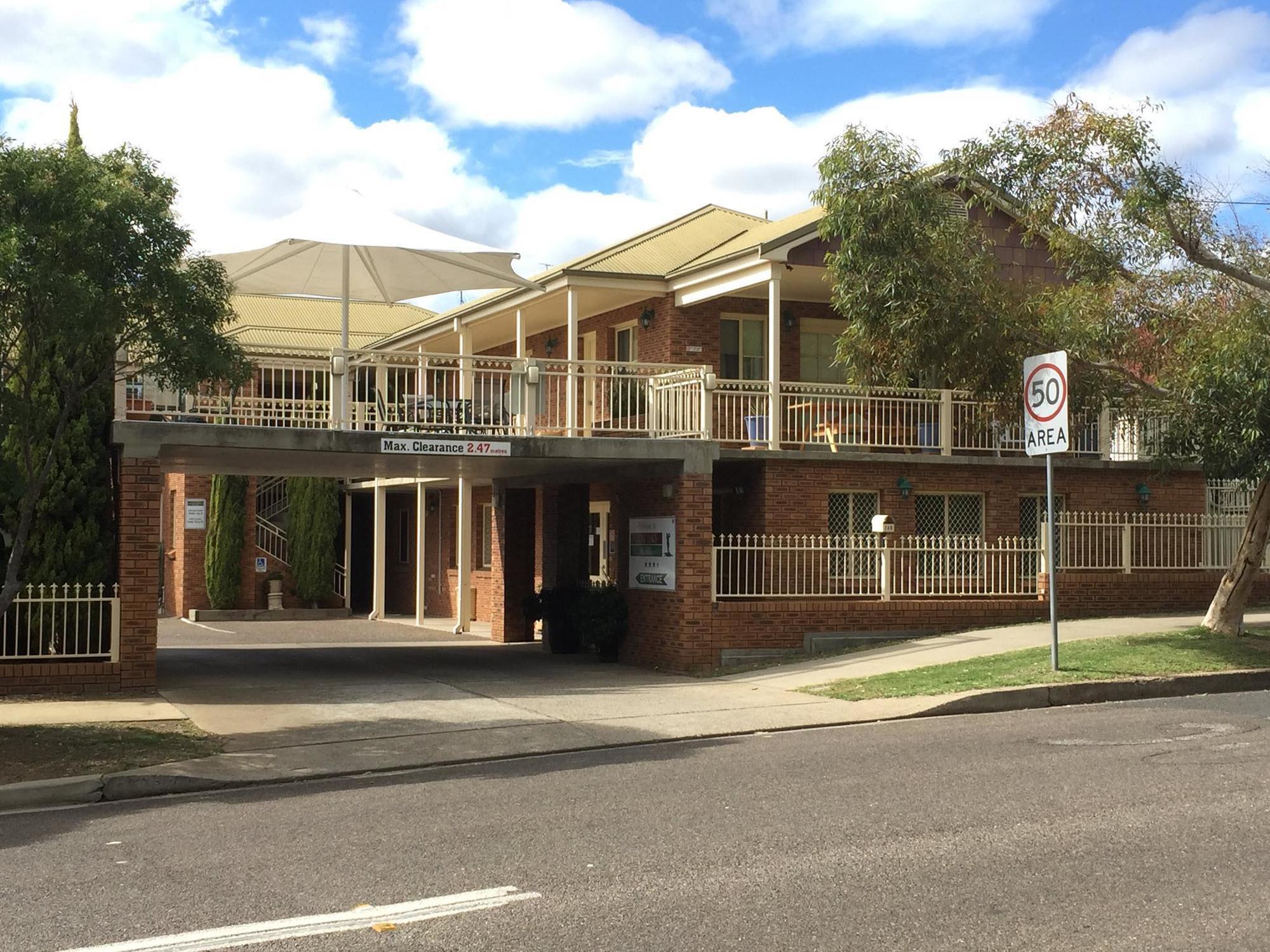Golf Links Motel Tamworth Buitenkant foto